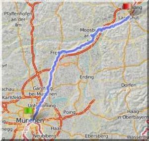 Isar-Donau-Tour - München-Landshut