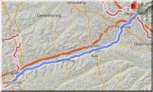 Isar-Donau-Tour - Landshut-Deggendorf